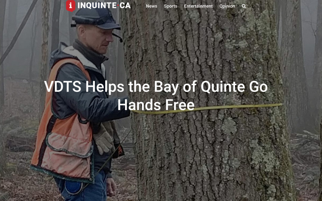 VDTS Helps the Bay of Quinte Go Hands Free