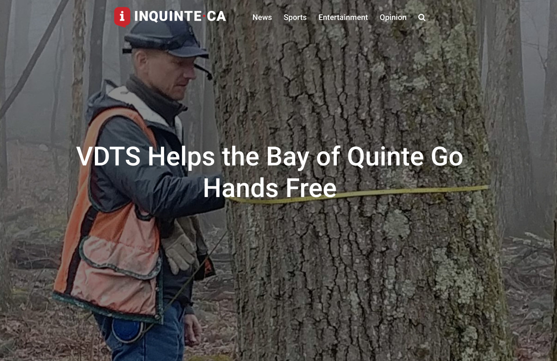 VDTS Helps the Bay of Quinte Go Hands Free