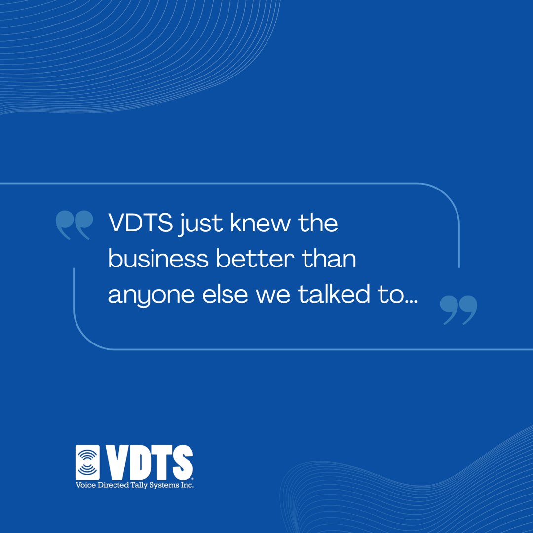 Quote: VDTS just knew the business better than anyone else we talked to
